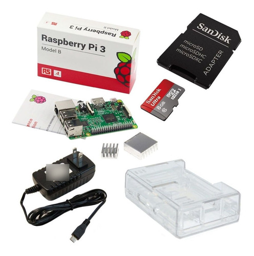 Kit Raspberry Pi 3 Básico Starter Pack