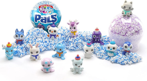 Insights Educational Playfoam Pals Snowy Friends 6-pack, Inq