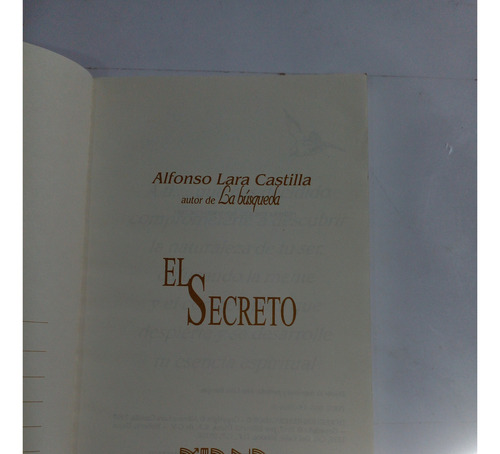 El Secreto Alfonso Lara Castilla (Usado)