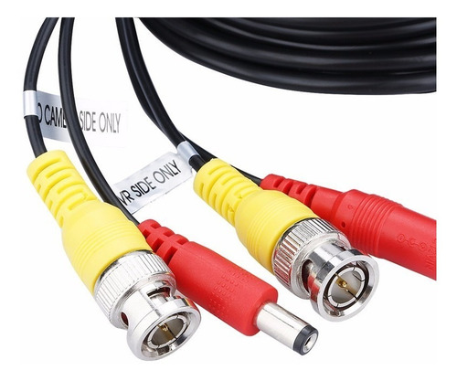 Imagen 2 de 3 de Cable Para Camara De Seguridad Cctv Video Bnc Y Poder 30 Mts
