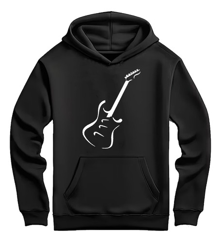 Buzo Canguro Unisex Guitarra Cuerdas Instrumento Musical #05