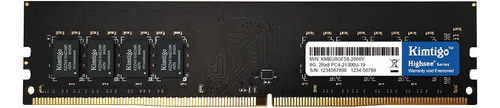 Kimtigo Ram Ddr4 8gb 2666mhz Memoria Escritorio Cl19 (pcpin