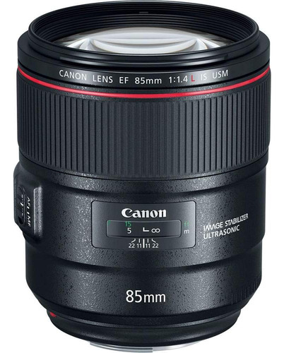 Lente Canon Ef 85mm F/1.4l Is Usm Para Dslr - Estabilizador