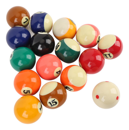 Juego De Billar Estándar De 16 Piezas De Resina De 57,2 Mm P