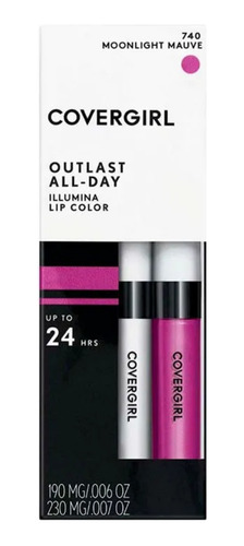 Labial Set Covergirl Outlast Illumina All-day Lip Color 