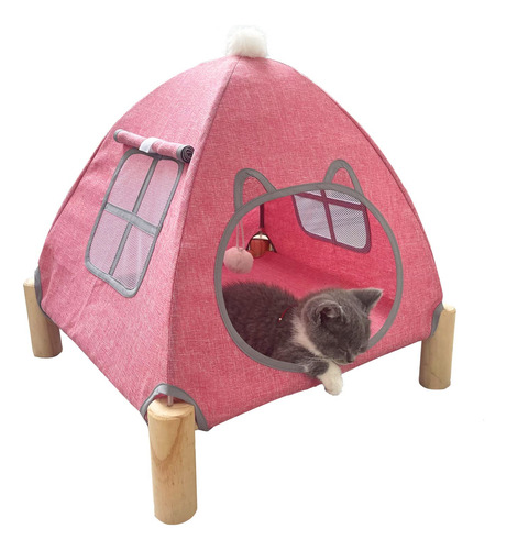 Hamaca Para Gatos Y Perros, Casa Tipo Tipi Para Mascotas, Ca