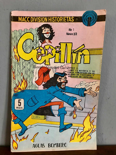 Antiguo Cómic De Cepillín Número 32 Año 1978 Macc División