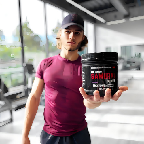 Stamino Labs Samurai Power Pre Entreno Mora Azul 400g