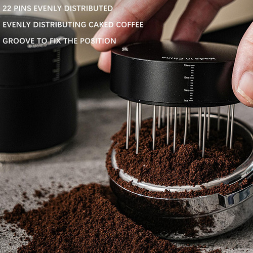 Tamper De Distribuidor De Café Suelto De Extracción 53 Mm