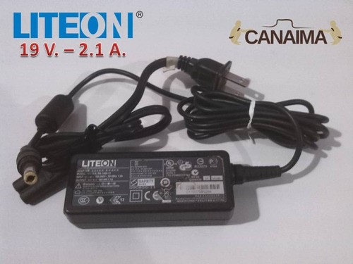 Cargador De Laptop 19v - 2.1amp Compatible Con Canaima