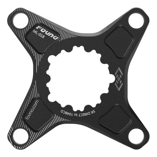 Adaptador Araña Sram Gxp Direct Mount A Plato 104bcd Negro