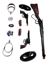 Comprar Novo Kit Xerife Winchester E 02 Revolver Esporas Velho Oeste