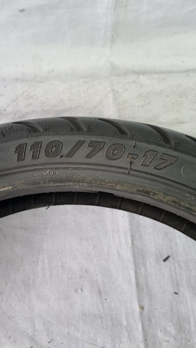 Pneu Dianteiro Michelin Pilotstret 110/70 17 Original Usado (Usado)