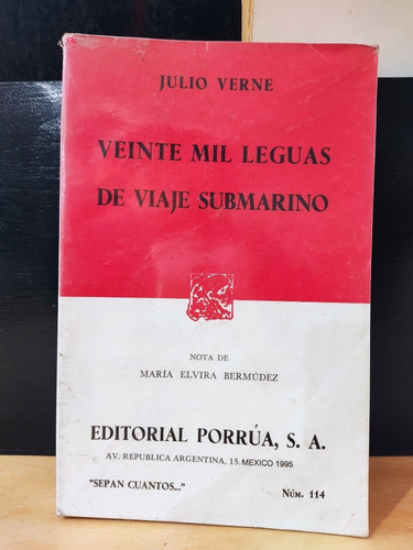 Veinte Mil Leguas De Viaje Submarino Julio Verne
