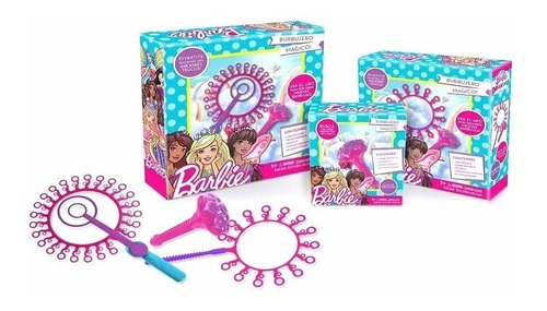 Burbujero Mediano Barbie Fabrica De Burbujas Bubble Lab 