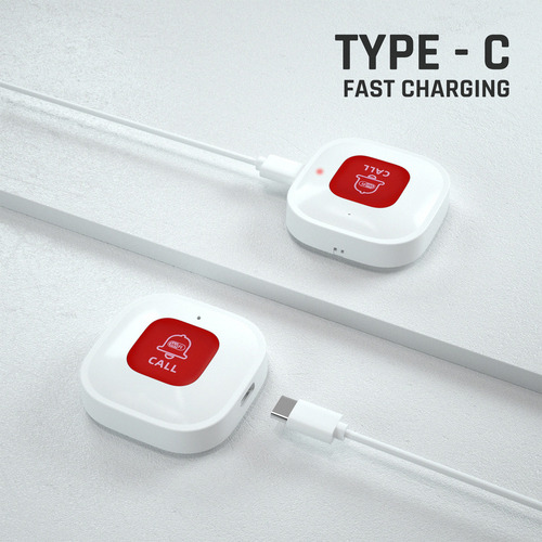 Emergence Call Button Wifi Pager Mini Portátil E