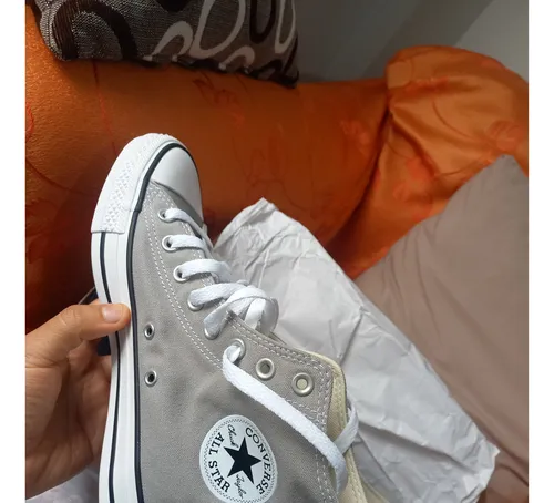 Converse grises hombre precio sale