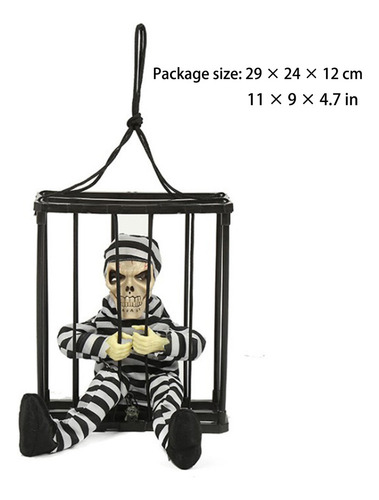 Accesorio Para Jaula De Esqueletos De Halloween