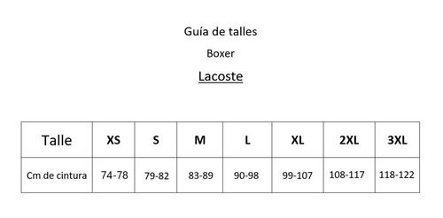 Pack X3 Boxer Hombre Lacoste Ultra Comfortable Azul