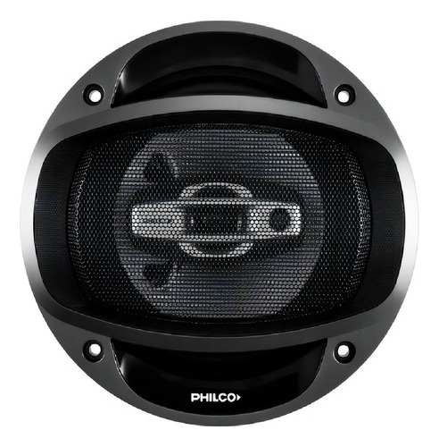 Parlantes Automovil Philco 64w Spr 2630 3 Vías Color Negro