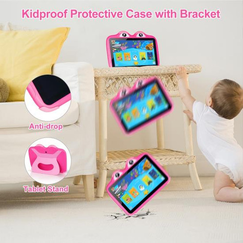Tablet Infantil Tablet De 10,1 Polegadas Para Crianças, Tab