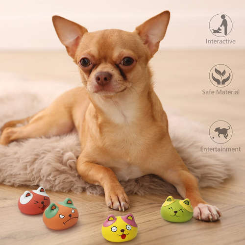 Juguetes Chirriantes Para Perros Marca No Especificada Model Azul, Verde, Rojo, Amarillo, Rosa, Naranja