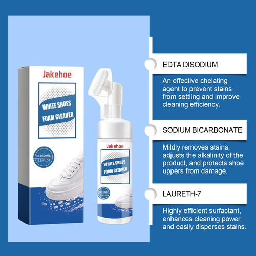 Limpador De Espuma Z White Shoes, Descontaminação, Água Amar