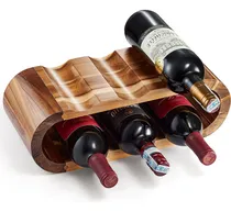 Comprar Soporte De Madera Para Vinos, Estante De Vinos, Cava De Mesa