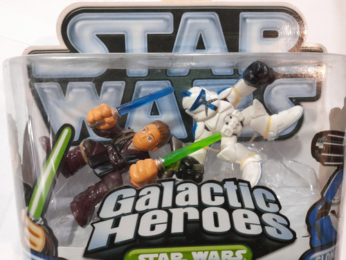 Star Wars Galactic Heroes Anakin Skywalker Clone Trooper Has (Usado)
