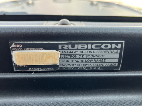 Jeep Wrangler 3.6 Unlimited Rubicon Recon 4x4 At