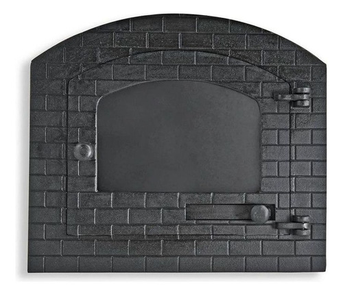 Porta Forno Ferro Fundido Igloo Com Vidro Libaneza D´nadai G