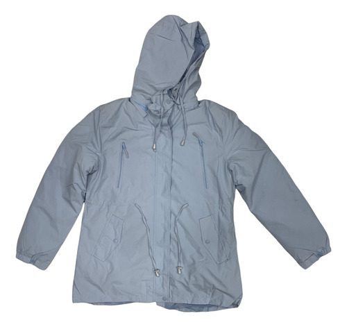 Campera Parka 2 En 1 Mujer Impermeable Hhp Rompeviento 