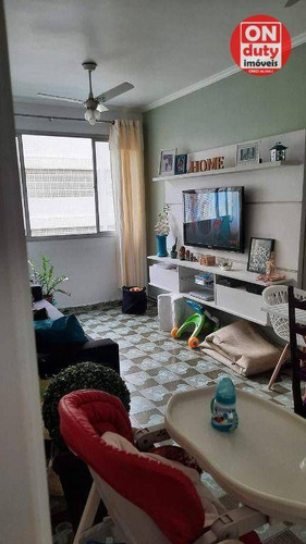 Imagem 6 de 8 de Apartamento Com 2 Dormitórios À Venda, 69 M² Por R$ 405.000,00 - José Menino - Santos/sp - Ap7939