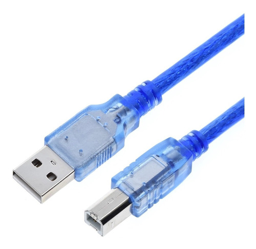 Cable 50cm Para Arduino Uno Mega 2560 R3 Etc Usb-a Usb-b