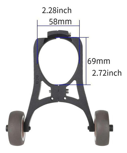 . Soporte De Mano Para Patinete Plegable Soporte De Rueda