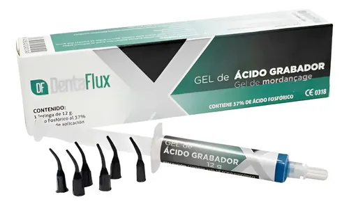 ACIDO GRABADOR 12GR DENTAFLUX