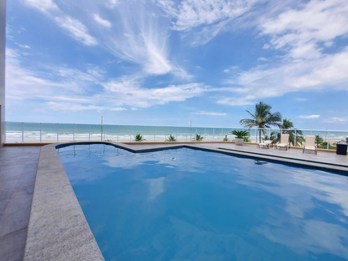 Imagem 1 de 30 de Oportunidade - Ultima Unidade! Apartamento 2 Dormitórios, 1 Suíte, Varanda Gourmet Frente Pro Mar, Lazer Completo, Financiamento Banco Ou Direto! - Ap00831 - 70716306
