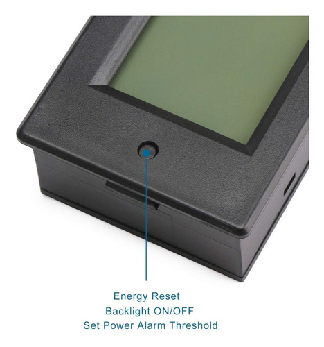 Voltimetro Lcd Dc 6,5 -100v - Medidor De Amperaje- 0-100a
