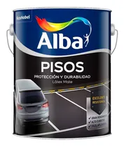 Comprar Pintura Para Pisos Alto Transito Acrilica Alba Gris 20 Lts