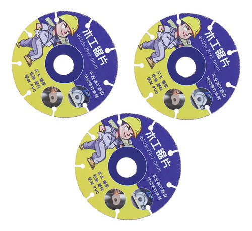 Saw Blade 3pcs Circular Incisive Clean Cutting Multi Purpose