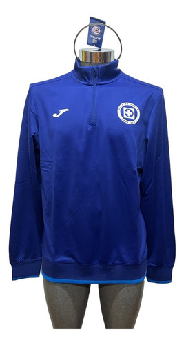 Sudadera Entreno Medio Cierre Joma Club De Futbol Cruz Azul