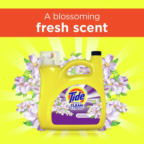 Detergente Para Roupa Tide Simply Berry Blossom 89 Cargas 3,
