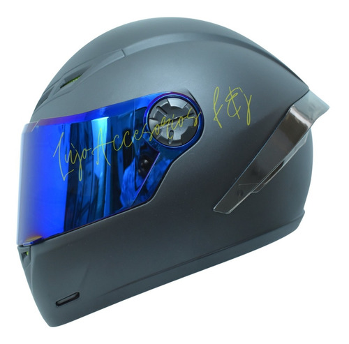 Casco Moto Ich Integral Certificado Nariguera Placas Gratis 