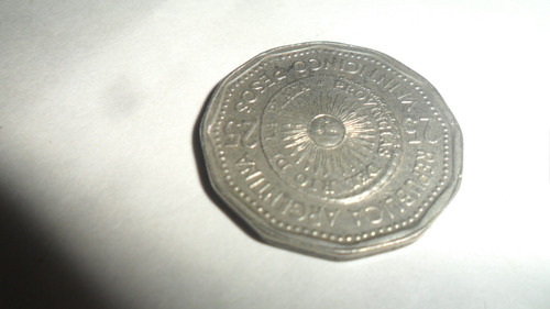 Moneda Argentina 25 Pesos 1968 (Usado)