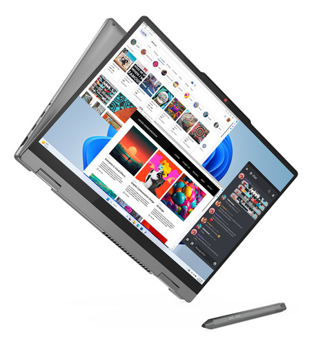 Notebook Ideapad 5 2en1 9na Gen 14 Amd Ryzen 5 Color Gris