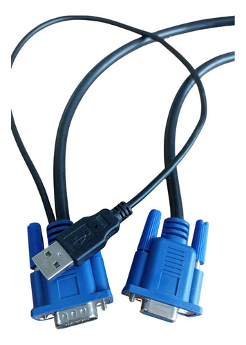 Cabo Vga Macho/fêmea Com Conector Usb - 1,8m