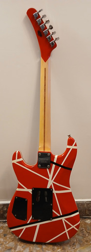 Guitarra Kramer Van Halen-replica C/upgrades Ver Descuento Diestro Rojo Maple