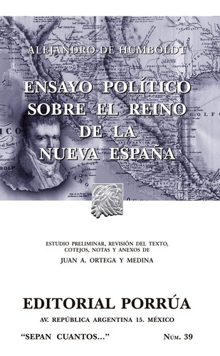 Libro Ensayo Político Sobre El Reino De La Nueva España