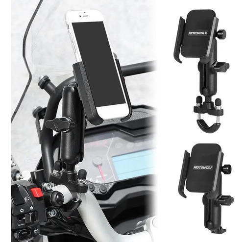 Porta Celular Motowolf 360°