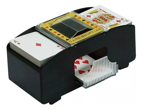 Rt Mezclador Automático Cartas Shuffler Poker Uno Deck